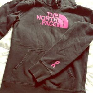 Breast cancer north face hoodie